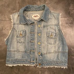 Vintage jean vest